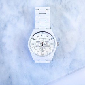 Express Women's Multi-Function Watch - White